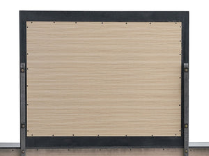 English Elm Milan Modern Bedroom Wall Mirror with Slim Low Profile Crisp Finish for Contemporary Spaces Wenge B078P497942