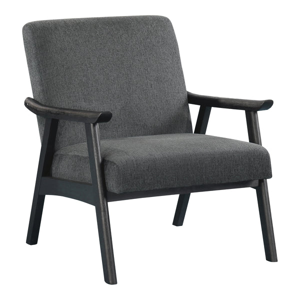 OSP Home Furnishings Weldon Armchair Charcoal