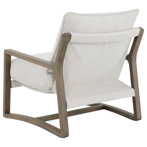 English Elm O'brien Boucle Accent Chair with Ash Wood Frame for Modern Living Rooms B062P441321