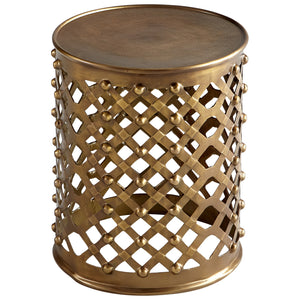 Alden Side Table Brushed Brass 08228 Cyan Design