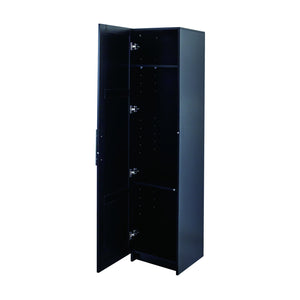 English Elm Stackable Wall Cabinet 70.87" High White – Slim 15.75" D x 15.75" W Modular Storage with Shelves W331P187587