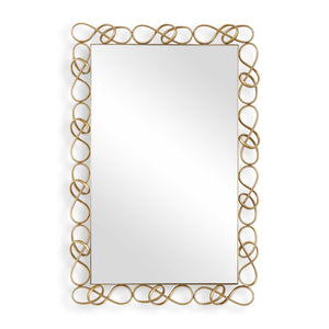 Uttermost Uttermost Infinity Loop Antique Brass Wall Mirror Elegant Statement for Any Room 08283