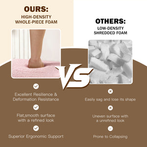 English Elm Modern Full Size Folding Sofa Bed with Teddy Fabric, Foam-Filled 15" Sleeper, 2 Pillows, No Assembly Required Pink W1885P272260