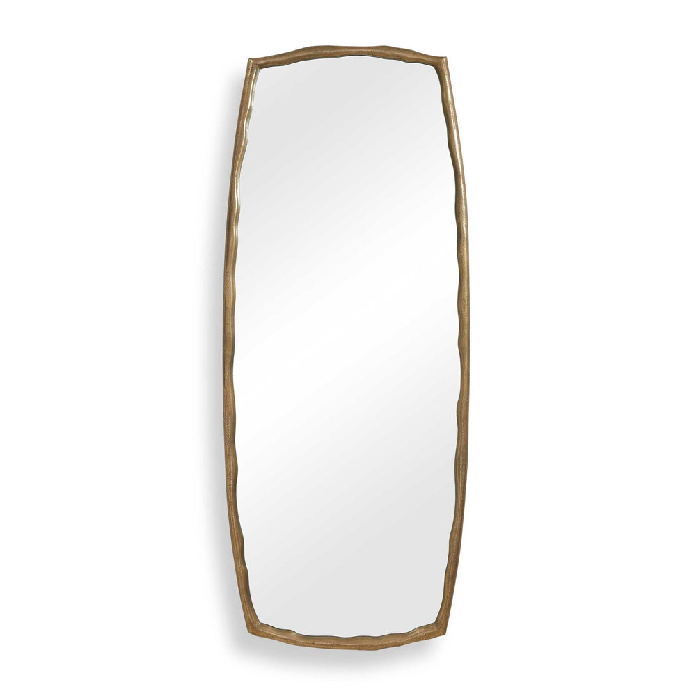 Uttermost Uttermost Adair Full Length Cast Aluminum Antique Brass Wall Mirror for Bedroom 08352