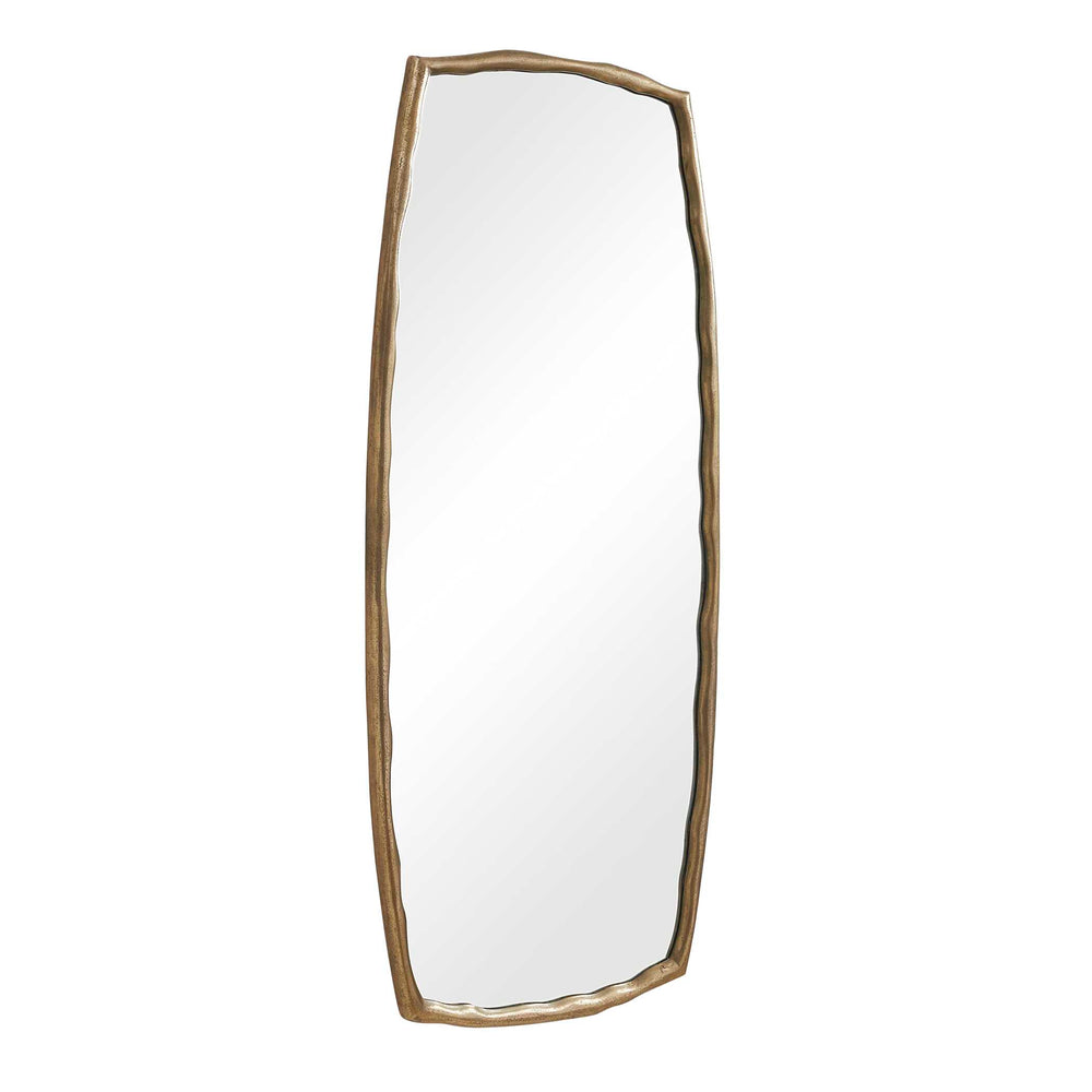 Uttermost Uttermost Adair Full Length Cast Aluminum Antique Brass Wall Mirror for Bedroom 08352