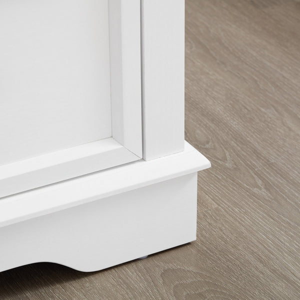 English Elm 6 Drawer Dresser with Wood Grain Finish, Anti-Tip, Smooth Metal Rails & Modern Handles 45.67"L x20.67"W W2275P149783