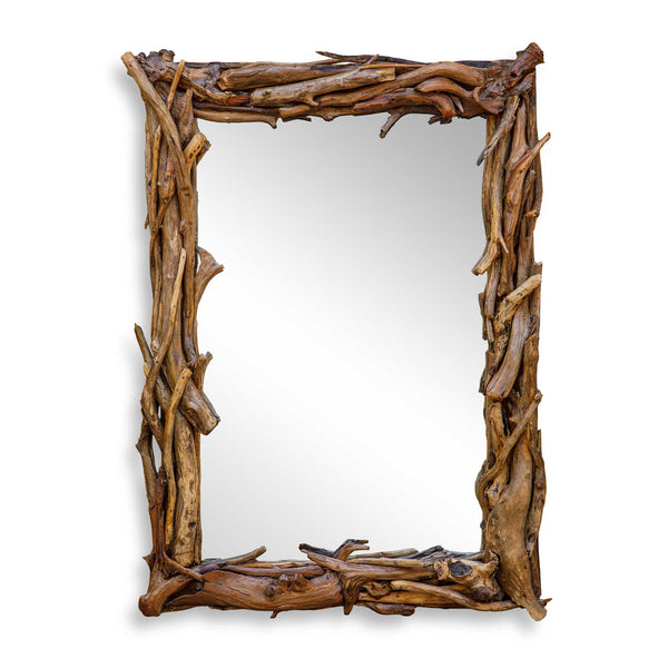 Uttermost Uttermost Salvaged Teak Root Wall Mirror Organic Sculptural Frame Rustic Accent 08364