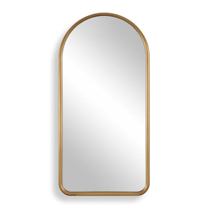 Uttermost Uttermost Marvell Antique Gold Arch Floor Mirror Elegant Entryway Statement Piece 08367