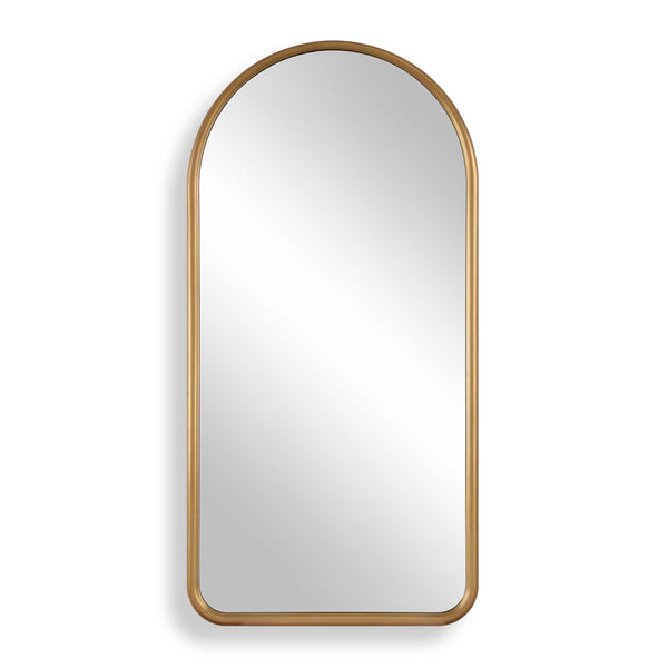 Uttermost Uttermost Marvell Antique Gold Arch Floor Mirror Elegant Entryway Statement Piece 08367