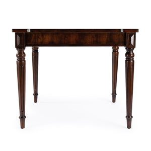 Butler Specialty Vincent Stylish Multi-game Card Table With Reversible Top For Chess, Checkers, And Blackjack Play Dark Brown Poplar Wood,Mdf,Cherry,Maple And Walnut Veneers 837024-butler