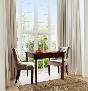 Butler Specialty Vincent Stylish Multi-game Card Table With Reversible Top For Chess, Checkers, And Blackjack Play Dark Brown Poplar Wood,Mdf,Cherry,Maple And Walnut Veneers 837024-butler