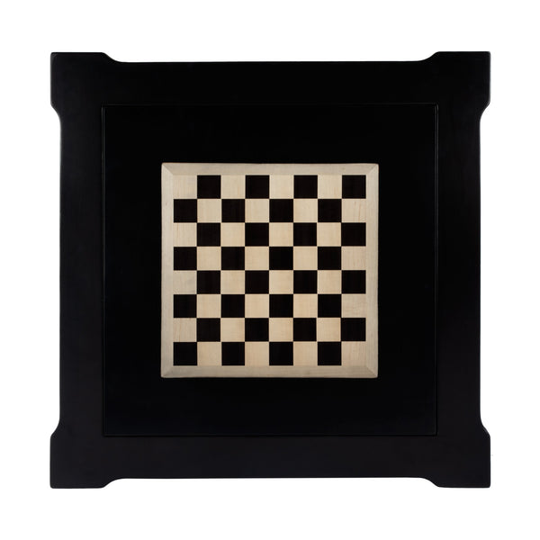 Butler Specialty Vincent Stylish Multi-game Card Table With Reversible Top For Chess, Checkers, And Blackjack Play Black Poplar Wood,Mdf,Cherry,Maple And Walnut Veneers 837111-butler