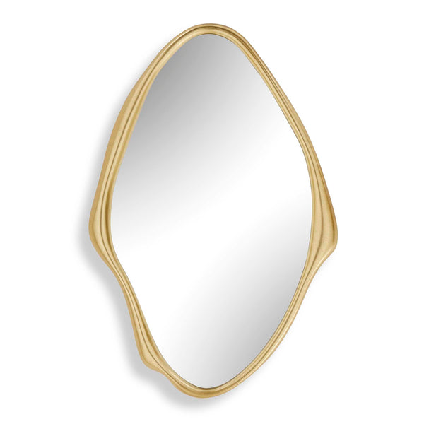 Uttermost Uttermost Aster Elongated Abstract Wall Mirror with Antique Gold Artisan Frame 08371
