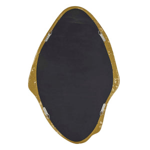 Uttermost Aster Elongated Abstract Wall Mirror with Antique Gold Artisan Frame
