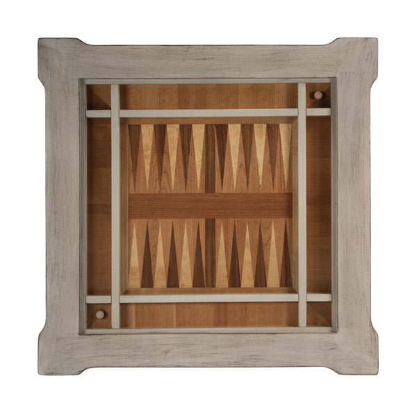 Butler Specialty Vincent Stylish Multi-game Card Table With Reversible Top For Chess, Checkers, And Blackjack Play Gray Poplar Wood,Mdf,Cherry,Maple And Walnut Veneers 837247-butler