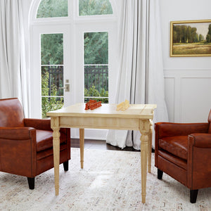 Butler Specialty Vincent Stylish Multi-game Card Table With Reversible Top For Chess, Checkers, And Blackjack Play Beige Poplar Wood,Mdf,Cherry,Maple And Walnut Veneers 837424-butler