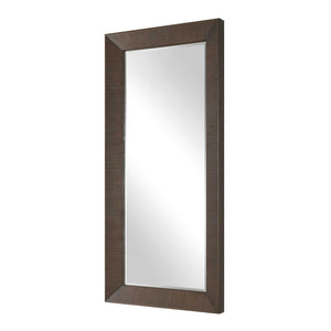 Uttermost Pearce Walnut Veneer Full Length Wall Mirror for Modern Living Spaces