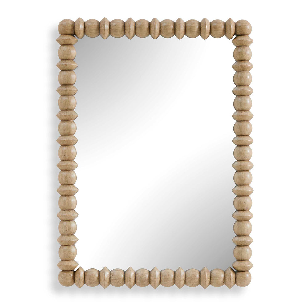 Uttermost Uttermost Harriet Antiqued Ivory Spindle Frame Wall Mirror for Cottage Interiors 08396