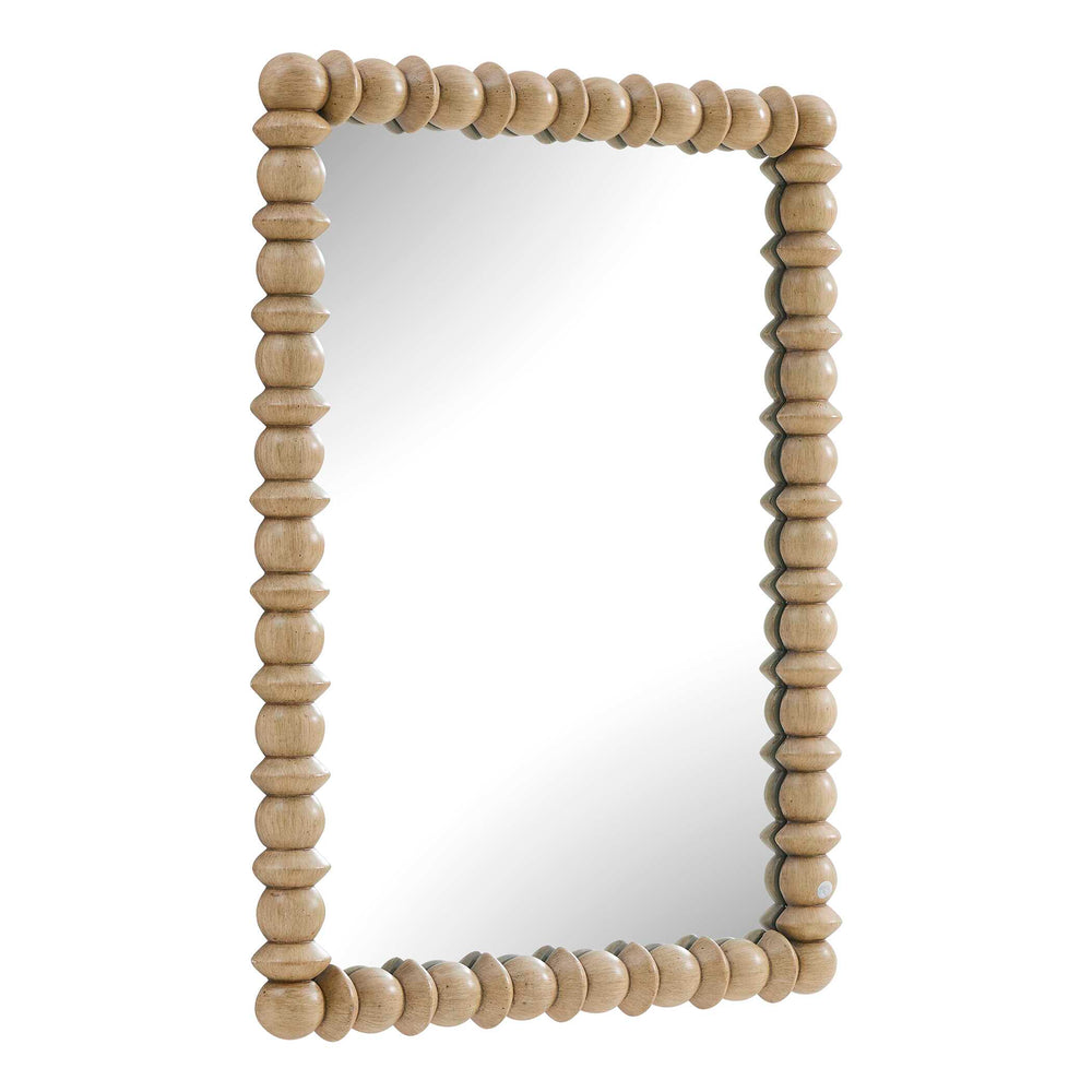 Uttermost Uttermost Harriet Antiqued Ivory Spindle Frame Wall Mirror for Cottage Interiors 08396