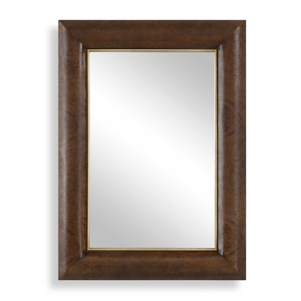 Uttermost Uttermost Donovan Burl Veneer Wall Mirror with Antique Gold Liner for Elegant Interiors 08400