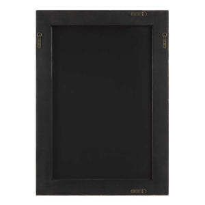 Uttermost Aldous Solid Walnut Jute Inlay Wall Mirror Organic Artisan Accent