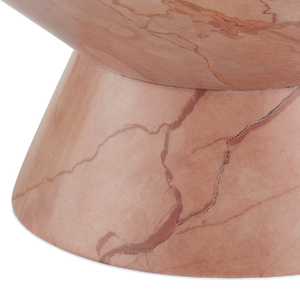 Lubo Rosa Bowl – Exquisite Rosa Cappuccino Marble Design Perfect for Home Décor and Fruit Display