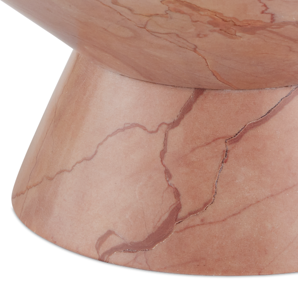 Lubo Rosa Bowl – Exquisite Rosa Cappuccino Marble Design Perfect for Home Décor and Fruit Display