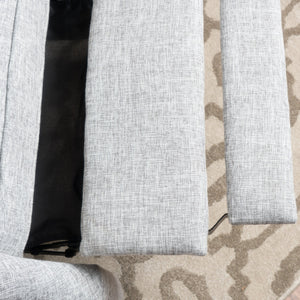 English Elm Christopher Knight Home® - Pushback Recliner Chair with Nailhead Trim and Wingback Design, Plush Fabric Comfort for Living Rooms LIGHT GREY 60760.00LGT