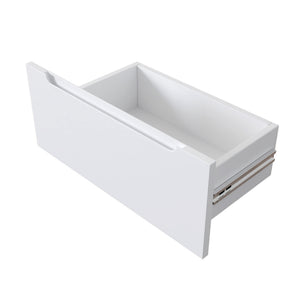 English Elm 3 3-in-1 Vanity Desk with Lighted Flip Mirror, Glass Top, Hidden Storage & Compact 3-Drawer Design W331P265782