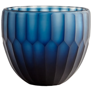 Tulip Bowl Blue 08632 Cyan Design