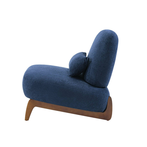 English Elm Modern Plush Accent Chair Heavily Padded Seat with Pillow for Living Room or Office W2085P381045