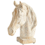 Majestic Mane Sculpture Antique White 08682 Cyan Design