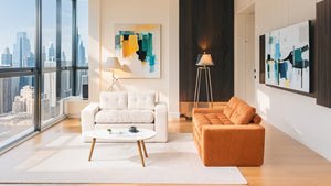 English Elm Loveseat Sofa Bed With Memory Foam & Durable Steel Frame - Stylish 2-In-1 Design For Small Spaces W2959P379141