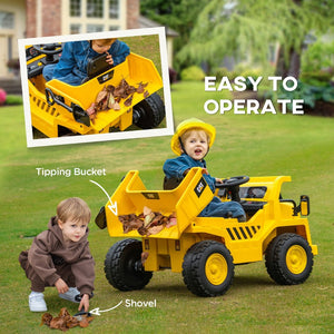 English Elm Qaba Kids 6v Electric Chopper Ride on Three Wheel Motorbike with Lights and Music W2225P249821