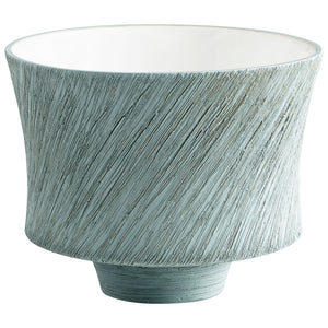 Selena Slab Planter Oyster Blue 08736 Cyan Design