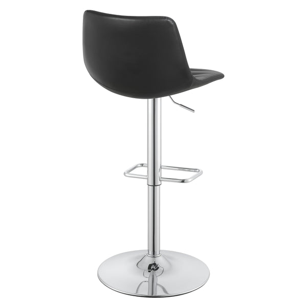 OSP Home Furnishings Araceli Height Adj Stool  - Set of 2 Black