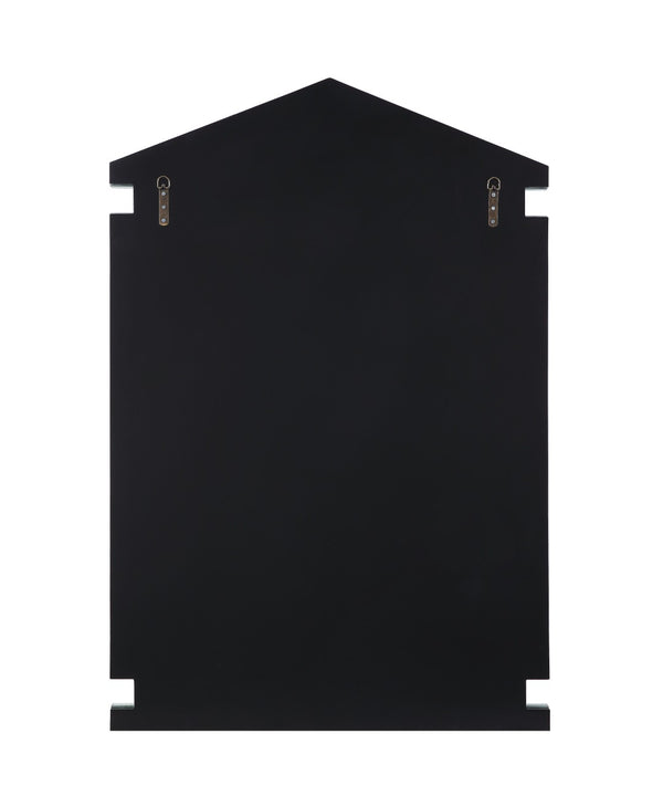 English Elm Lotus Faux Crystal Cluster Wall Mirror with Beveled Glass Glam Accent Piece B2726P446702