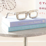 Sculptured Spectacles Antique Silver 08827 Cyan Design