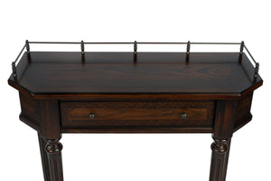 Butler Specialty Charleston Vintage Console Table With 1 Drawer And Open Shelf - Perfect For Entryways And Living Rooms Dark Brown Poplar Hardwood Solids,Ash Veneer,Mahogany Veneer,Resin,Fiberboard,Zinc 883024-butler