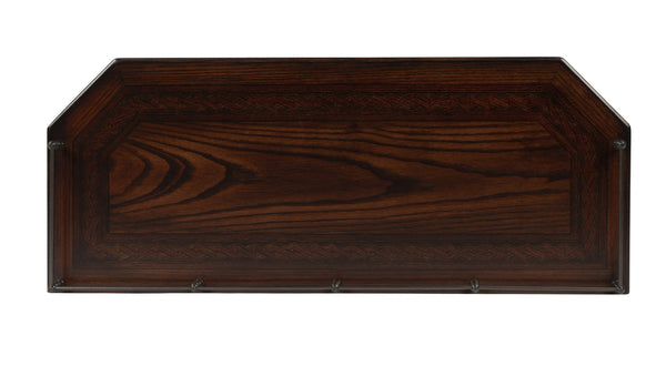 Butler Specialty Charleston Vintage Console Table With 1 Drawer And Open Shelf - Perfect For Entryways And Living Rooms Dark Brown Poplar Hardwood Solids,Ash Veneer,Mahogany Veneer,Resin,Fiberboard,Zinc 883024-butler