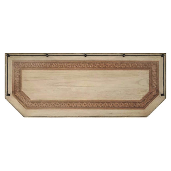 Butler Specialty Charleston Console Table – Vintage Wood With Drawer & Open Shelf, Perfect For Entryways & Living Rooms Beige Poplar Hardwood Solids,Oak Veneer,Resin,Fiberboard,Zinc 883424-butler