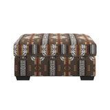 English Elm Wallace & Bay - Wallace & Bay  Fangio Brown Storage Ottoman