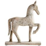 Rustic Canter Sculpture Antique French White 08970 Cyan Design