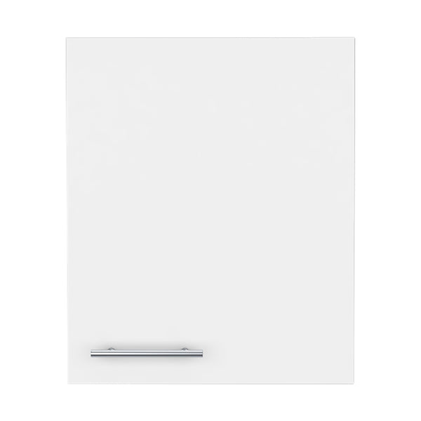 English Elm Manchester Wall Cabinet 20" Wide One-Door with Two Shelves — Space-Saving, Sleek White Finish, Easy Install White 26 L x 21 W x 4 H B200P235845