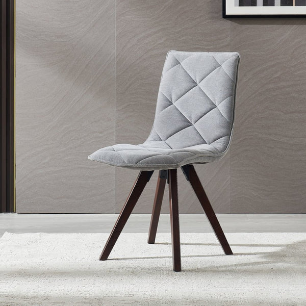 English Elm Dining Chairs Set of 2 Scandinavian Oak Leg Upholstered Seats for Modern Interiors W5630P456175