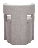 Papua Dining Chair Gray 109993 Zuo Modern