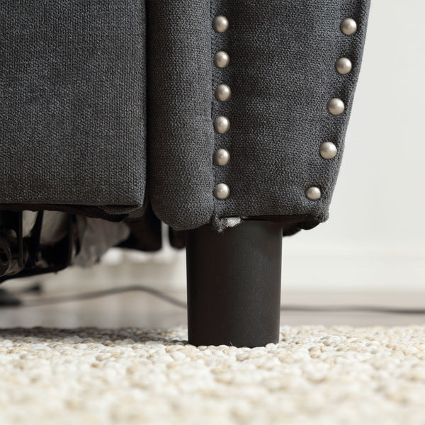 English Elm U_Style Convertible Sofa Bed Sleeper with Thick Foam & Pocket Springs, Space-Saving Dual Use Lounge Gray W2705S00012