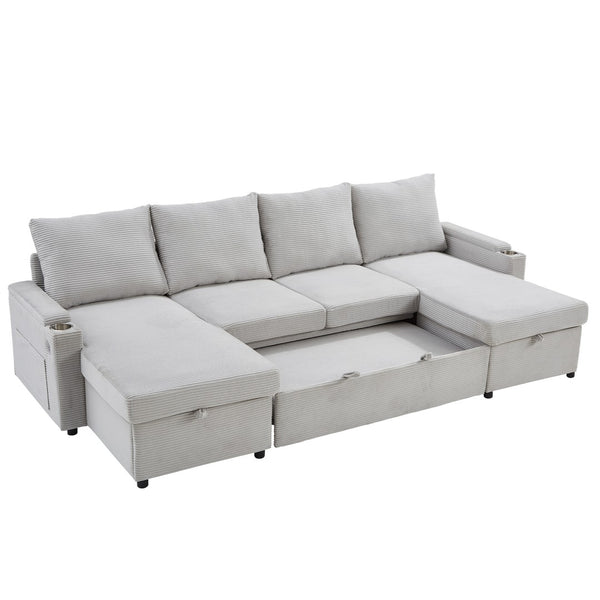 English Elm Swivel Barrel Accent Chair Chenille Tufted Round Club Seat for Living Room Lounge Grey N719S002190E