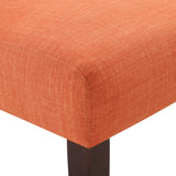 OSP Home Furnishings Jasmine Accent Chair Tangerine