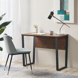 510 Design Carlyle Industrial Carlyle  Desk 5DS122-0009 Dark Coffee